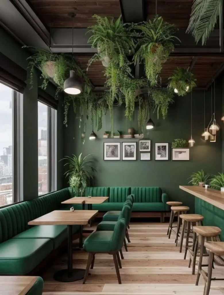 minimalist restaurant interiors