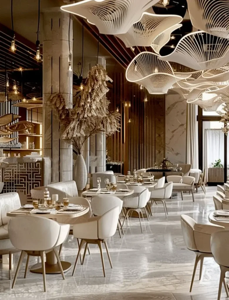 modern restaurant interiors