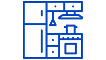 Spotless Kitchen And Bathrooms